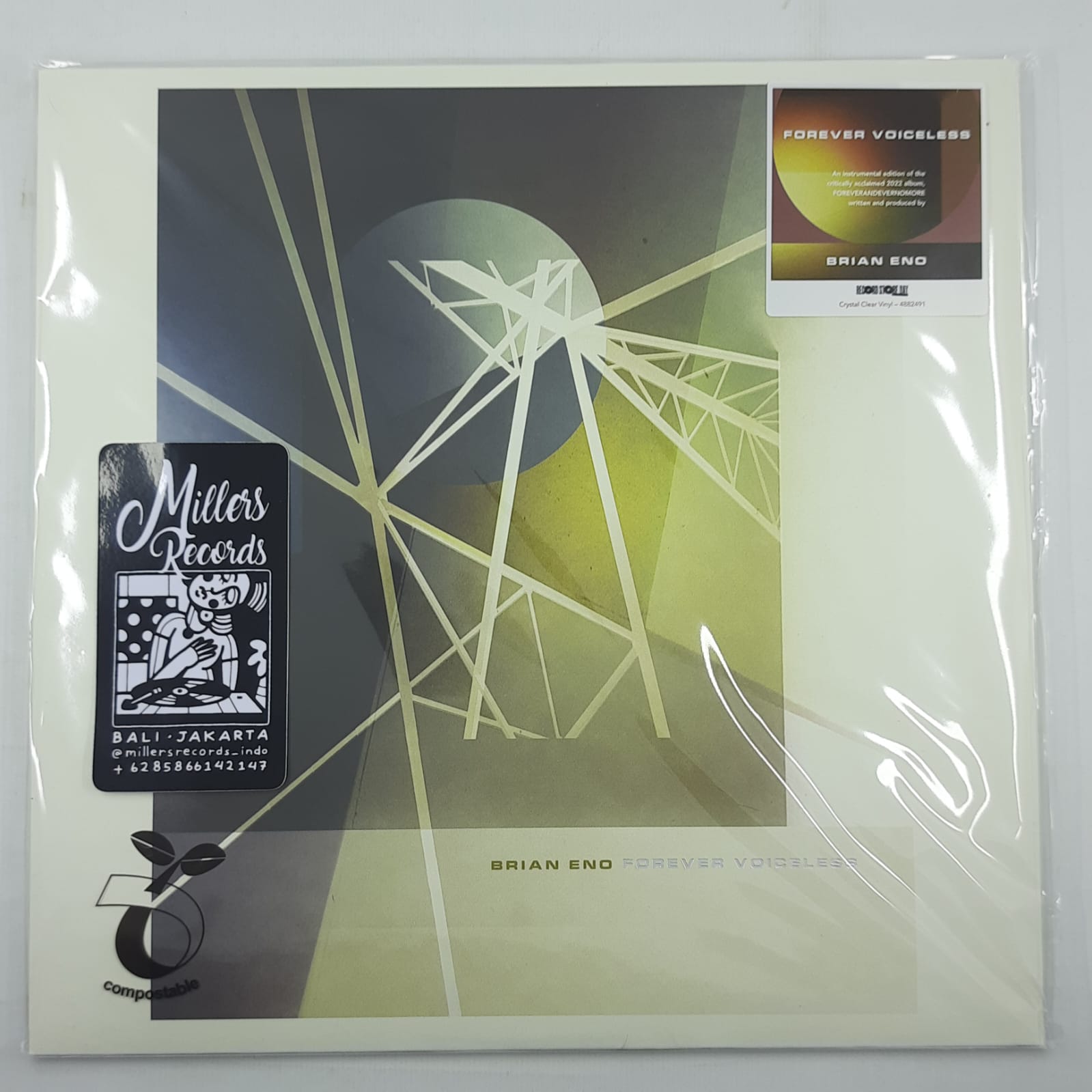 Brian Eno – Forever Voiceless (VINYL / NEW UNSEALED)