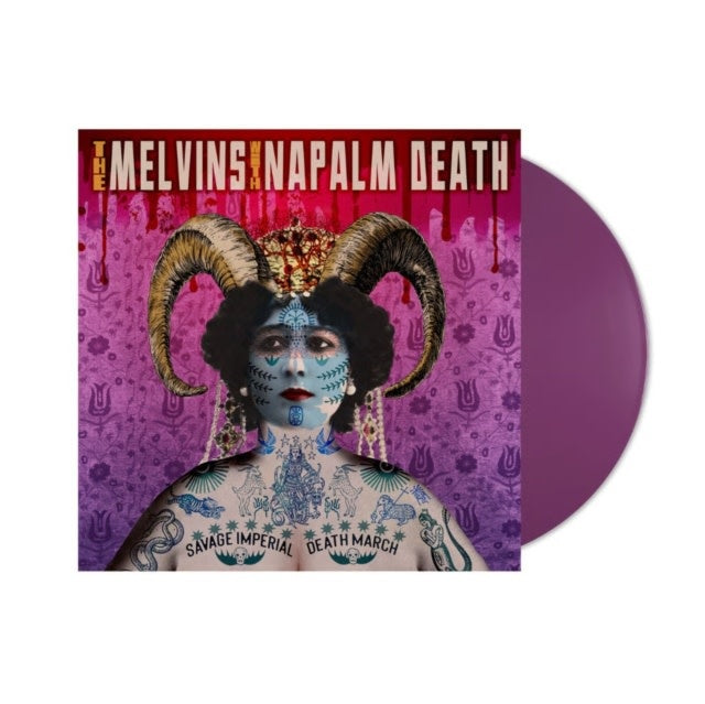 The Melvins With Napalm Death – Savage Imperial Death March (VINYL / NEW SEALED)
